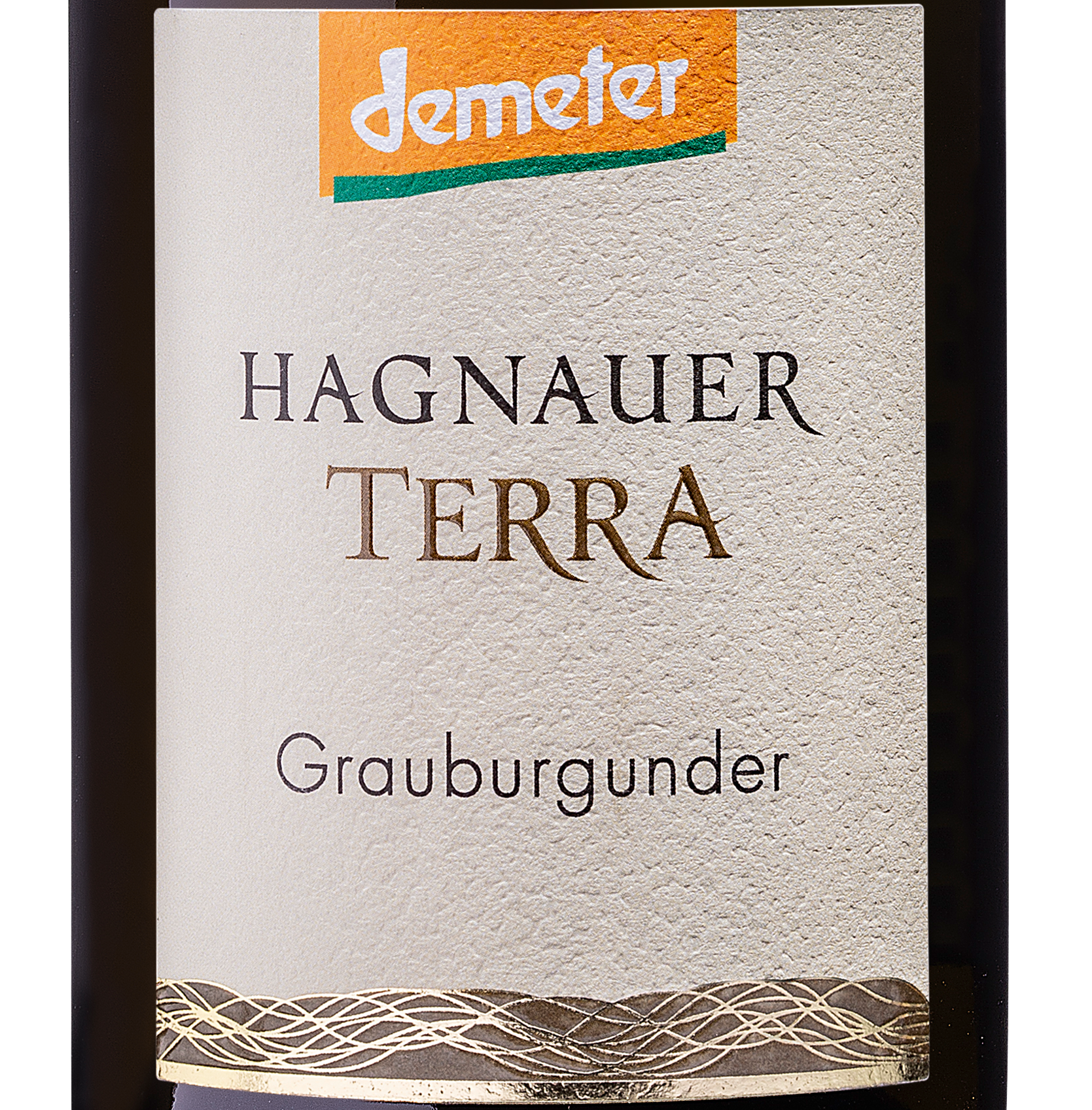 Wein Etikett - Hagnauer Terra Grauburgunder trocken Demeter DE-ÖKO 22
