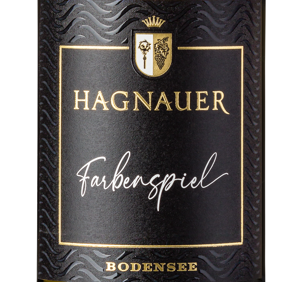 Wein Etikett - Hagnauer Burgstall Farbenspiel Grauburgunder Premium trocken