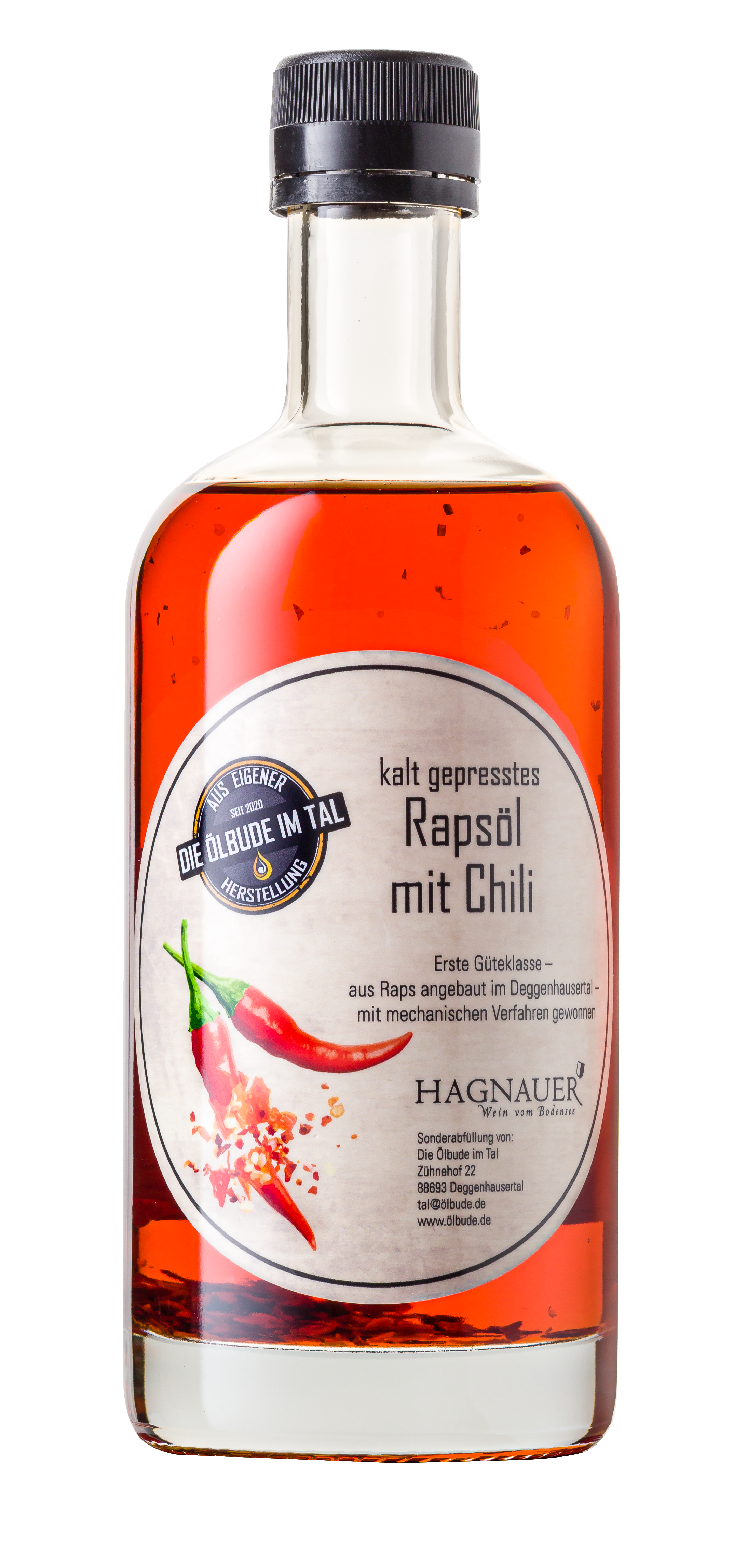 Chiliöl "Ölbude" 0,5 l