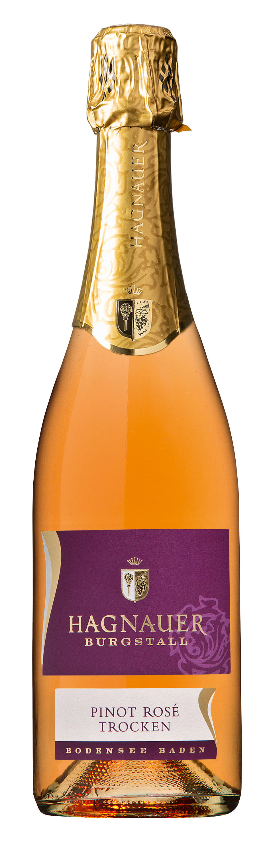 Hagnauer Burgstall Pinot Rosé Sekt b. A. trocken 0,375l
